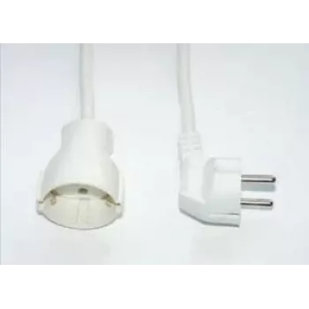 Cable alargador e+p SV 5 5 m 1 toma de corriente AC blanco