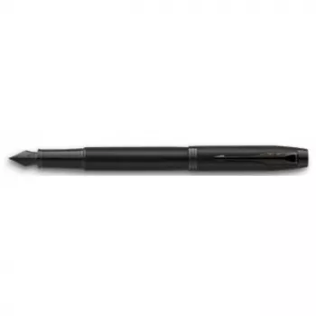 Pluma estilográfica Parker IM Achromatic negra