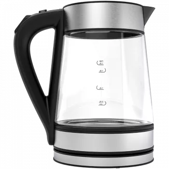 Hervidor AENO EK1S 1,7 L 2200 W negro, plateado, transparente