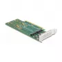 Tarjeta DeLOCK PCI Express 4.0 x16 a 4 x NVMe M.2 Key M internos 110 mm