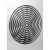 NeXtime Reloj 3028 OP, 16x30,2 cm, pared, cristal, plateado