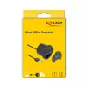 Hub USB DeLOCK 64153 Type-A 5000 Mbit/s negro