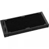 Refrigeración líquida todo en uno DeepCool LE240 V2 240mm, 2 ventiladores de 120mm, rodamiento hidráulico, compatibilidad AM5, tubos de 41 cm, Negro