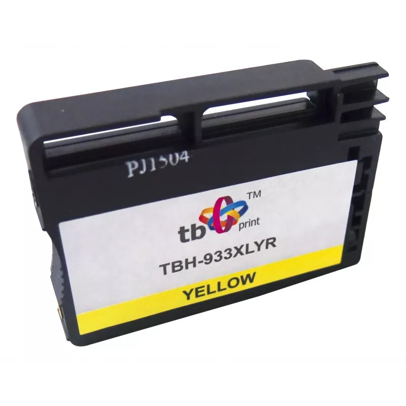 TB TBH-933XLYR Cartucho de tinta remanufacturado para HP Officejet 6100 ePrinter (HP 933XL), amarillo