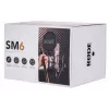 RODE SM6 soporte antivibración con filtro antipop, negro