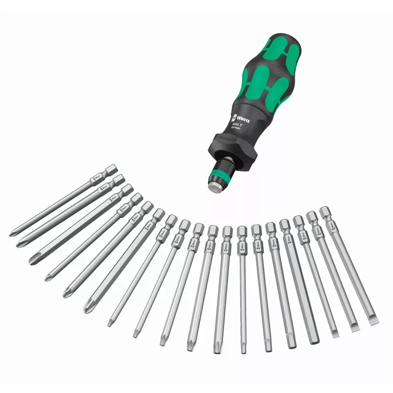 Wera Kompakt Turbo Imperial 1 Juego de puntas, 15 uds., 05057483001