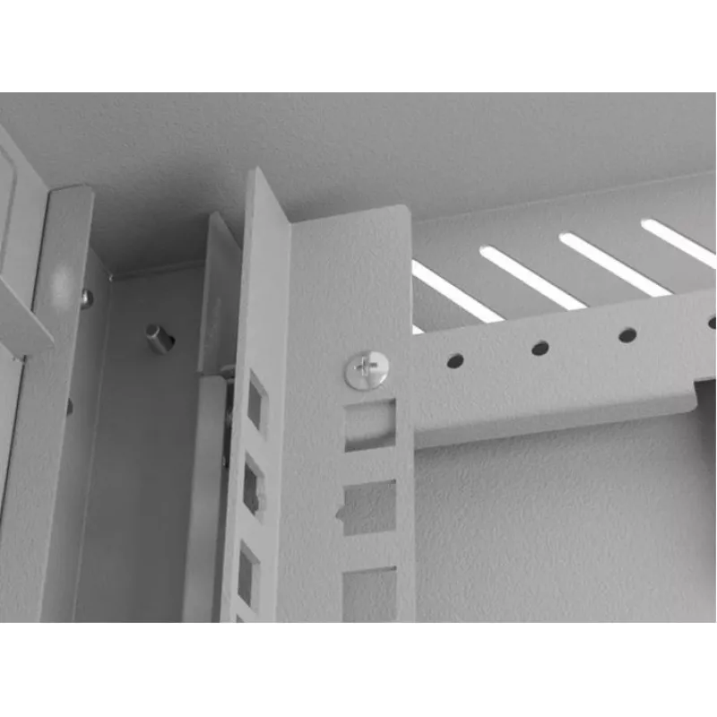 Lanberg WF11-3309-10S armario rack 9U rack de montaje en pared gris