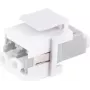Conector de fibra óptica Keystone ShiverPeaks LC-LC dúplex beige — modelo 08-10204