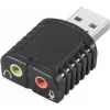 Dexlan Tarjeta de audio USB 921535 interfaz host USB Windows Mac