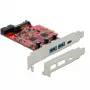 Tarjeta PCI Express x4 DeLOCK 90492 USB Type-C USB Type-A