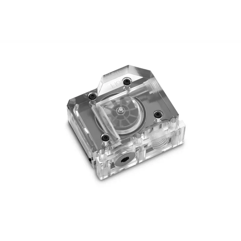 Indicador de caudal EK Water Blocks negro transparente 1/4