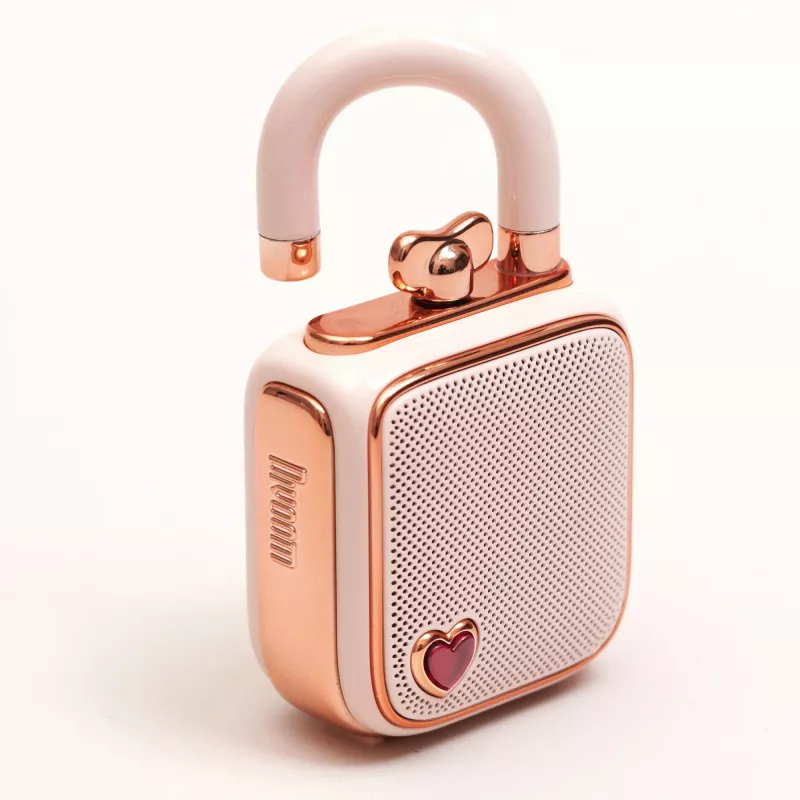 Altavoz portátil mono Divoom LoveLock rosa