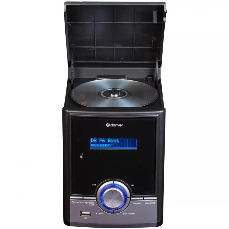 Microsistema Denver MDA-285 con BT, CD, radio y AUX