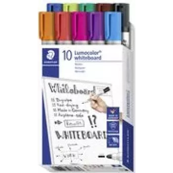 Rotulador Staedtler Lumocolor 351 B10 10 uds. Punta redonda