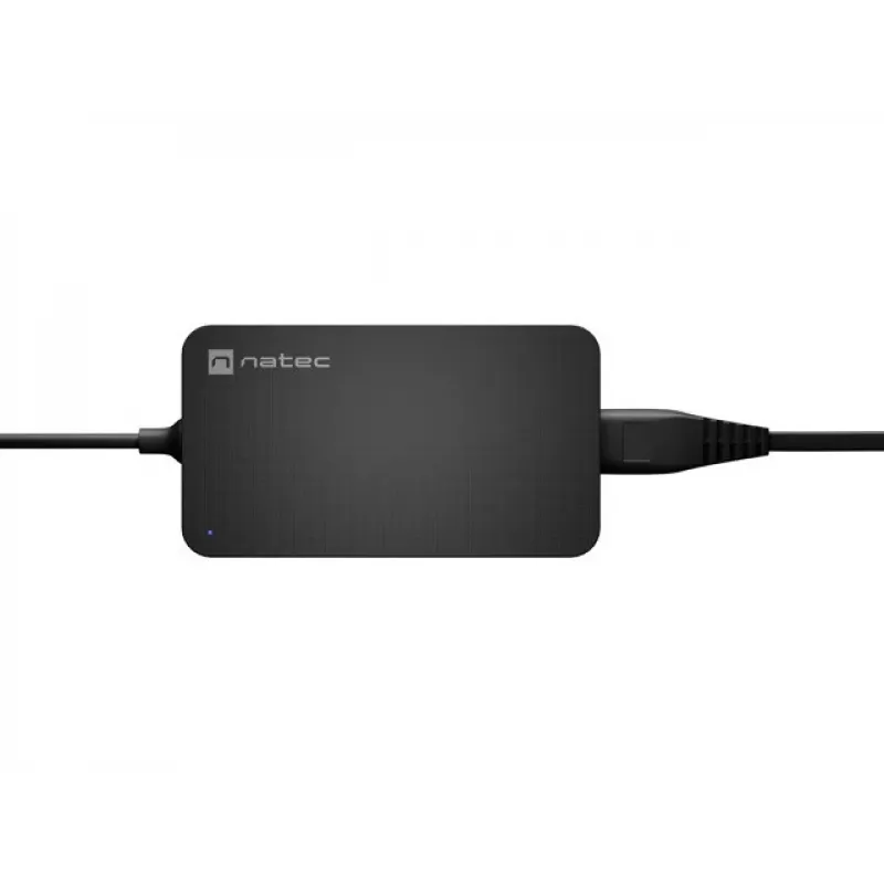 Fuente de alimentación NATEC Grayling USB-C 45W universal negra