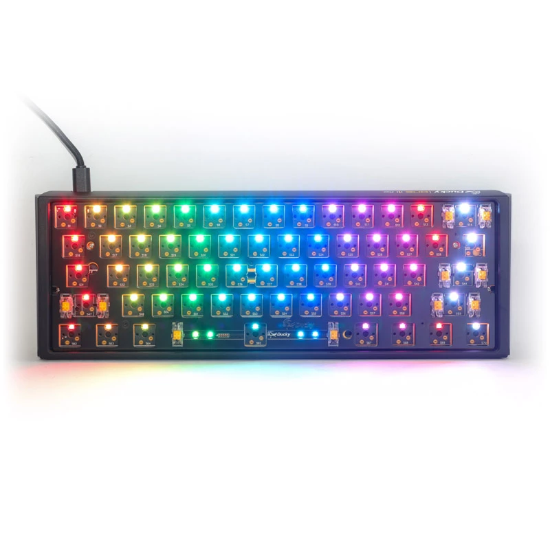 Teclado barebone mini Ducky One 3 Hot-Swap Gaming USB US English Negro