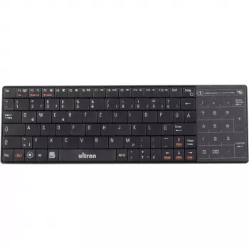 Teclado Ultron UMT-BT Bluetooth QWERTZ alemán negro