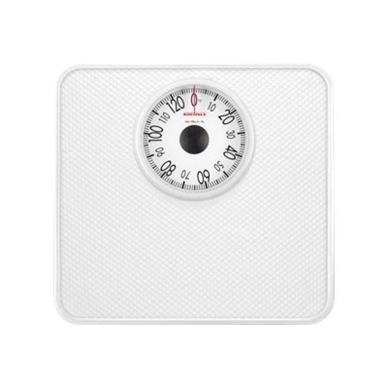 Báscula de baño mecánica Soehnle Tempo Rectangle blanca