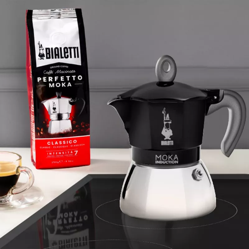 Bialetti Moka Induction cafetera moka 4 tazas