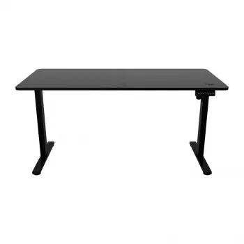 Mesa gaming Acer Predator NEXUS negra – mesa recta, tablero de madera 1500×680 mm, estructura de hierro, alimentación de red