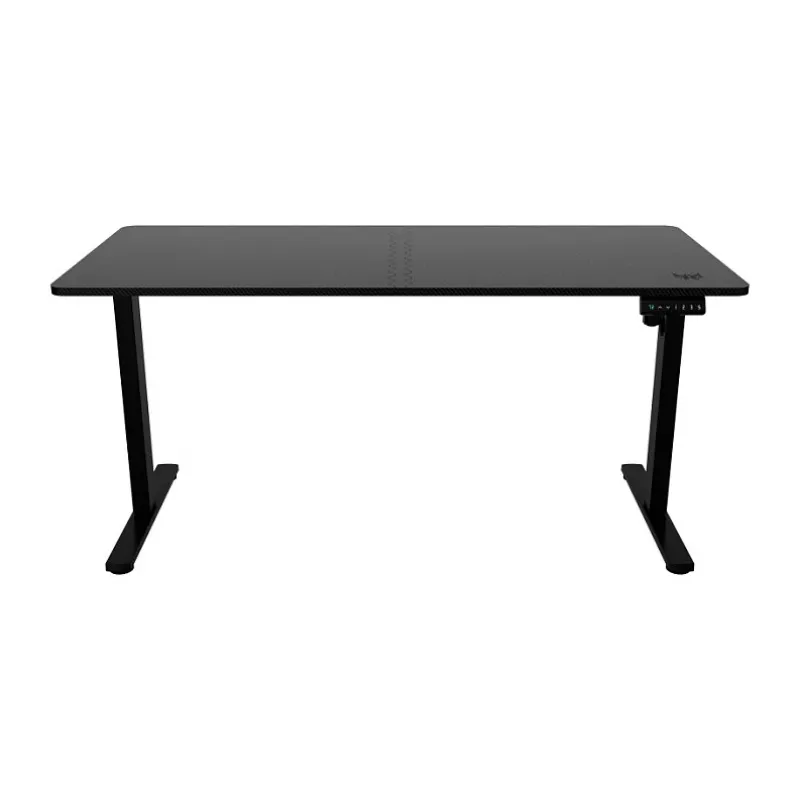 Mesa gaming Acer Predator NEXUS negra – mesa recta, tablero de madera 1500×680 mm, estructura de hierro, alimentación de red