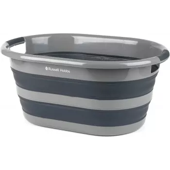 Cesto de ropa Russell Hobbs LA053879GRYFEU7 27L plegable