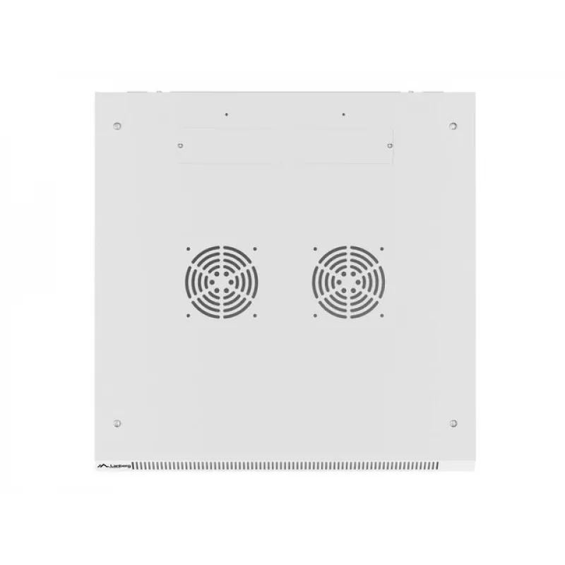 Armario de instalación de pared Lanberg 19'' 27U 600x600 mm gris (puerta de cristal)