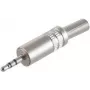 Conector de cable ShiverPeaks BS51301-M 2,5 mm acero inoxidable conector macho