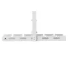 Organizador de cables bajo escritorio MACLEAN MC-105 W – Acero, blanco, carga máx. 5 kg, apto para grosor de mesa 0,5–50 mm