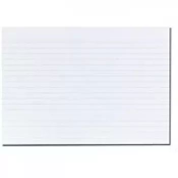Fichas Herlitz 1150507 blanco 100 uds.