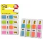 Tiras de notas adhesivas 3M L1311, colores surtidos, 4 paquetes × 35 tiras
