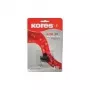 Cinta entintada Kores para Sharp EL-2901E, negra y roja, compatible con Canon CP17/P42DR, Epson IR78 (G749SR)