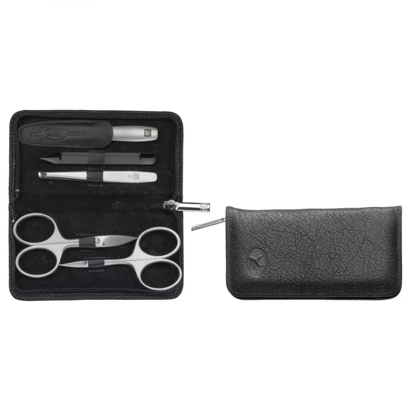 ZWILLING 98681-004-0 Set de manicura/pedicura acero inoxidable negro