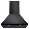 Campana de pared AKPO WK-4 Classic GOLD 60 negra, 600×500 mm, motor 106 W, 3 velocidades, iluminación halógena
