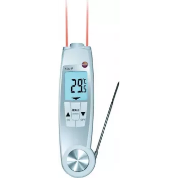 TESTO Termómetro combinado infrarrojo y de penetración 104-IR (0560 1040)