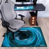 Sharkoon SKILLER SFM12 Undertow alfombrilla protectora de suelo, 140 x 100 cm, negro/azul/blanco