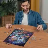 Puzle Ravensburger A la luz de la luna setas brillantes, fosforescente, 500 piezas