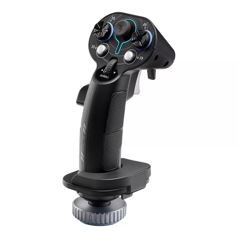 Empuñadura adicional para joystick de vuelo Thrustmaster Sol-R 3 AVA, negro, USB Type-C, analógico/digital, PC, 75×115×200 mm
