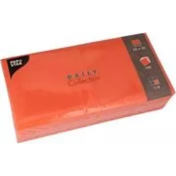 Servilletas PAPSTAR Daily Collection naranja 2 capas 32,0 x 32,0 cm, 150 uds. (89639)