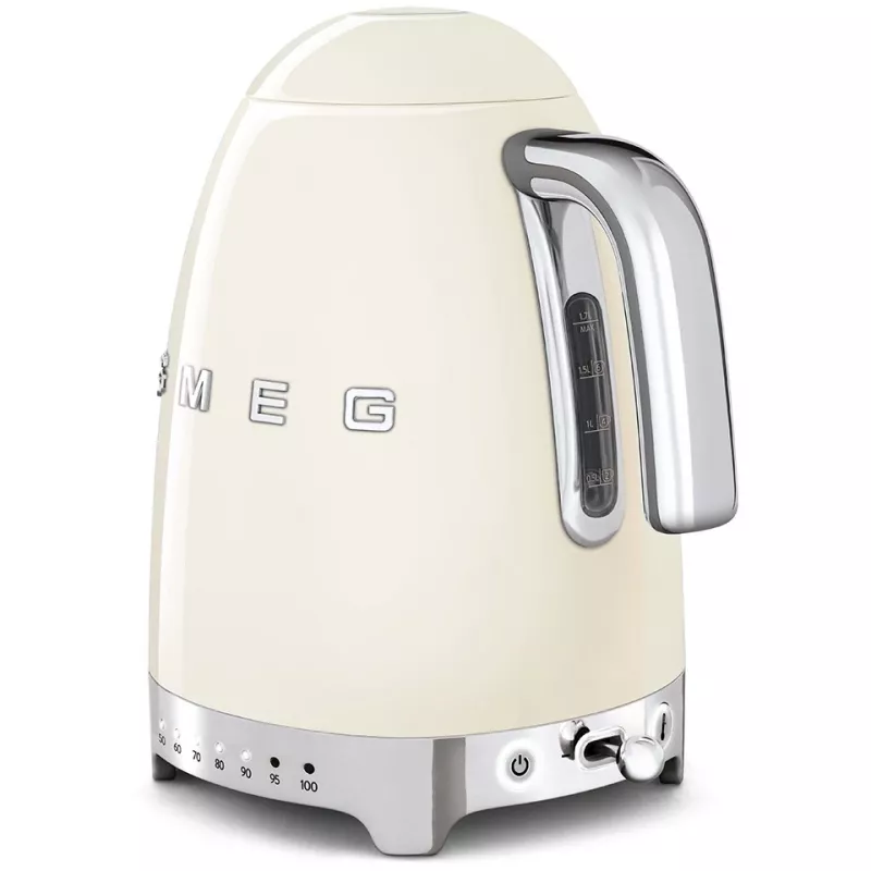Hervidor eléctrico Smeg 1,7L 2400W Crema