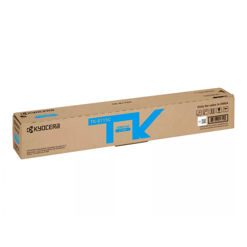 KYOCERA TK-8115C Tóner 1 ud. Original Cian