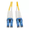Cable de parcheo de fibra óptica monomodo dúplex 9/125 Tripp Lite N370-02M 2M LC/LC