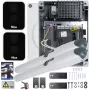 NICE WINGO 3524 24V kit para puertas batientes dobles, sin fotocélulas (WINGO3524KCER10)