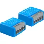 Módulo de relé inteligente compacto Shelly 1 Mini Gen4, 1P 8A, Wi‑Fi/Matter/Zigbee/Bluetooth, 110–240 V (2 uds.)
