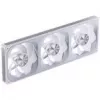 Set de Ventiladores Jonsbo ZA-420WR 3×140 mm PWM Reverse ARGB Blanco