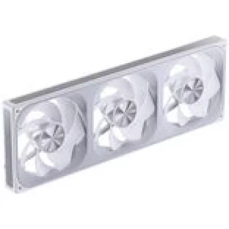 Set de Ventiladores Jonsbo ZA-420WR 3×140 mm PWM Reverse ARGB Blanco