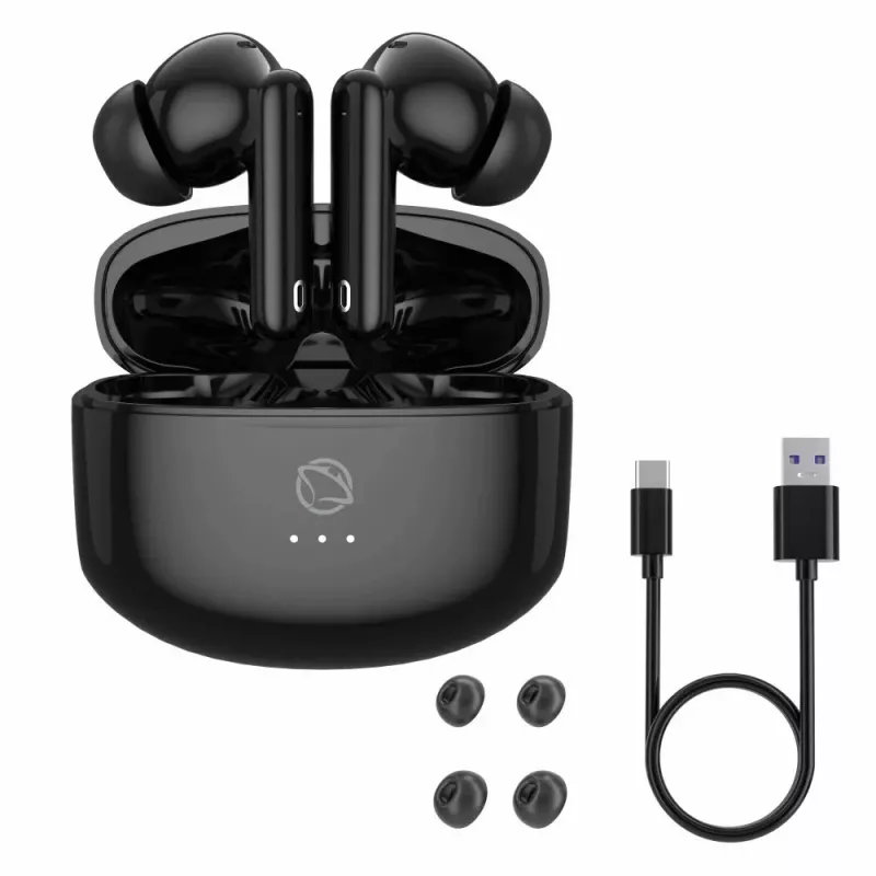 Auriculares Manta MTWS008B Rytmo Negro