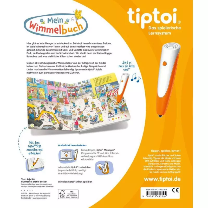 tiptoi Mi libro de imágenes, libro educativo