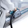 Makita SP001GZ03 40V XGT sierra circular de inmersión a batería, 165 mm