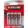 Pila desechable Ansmann 5015563 alcalina AA negra gris